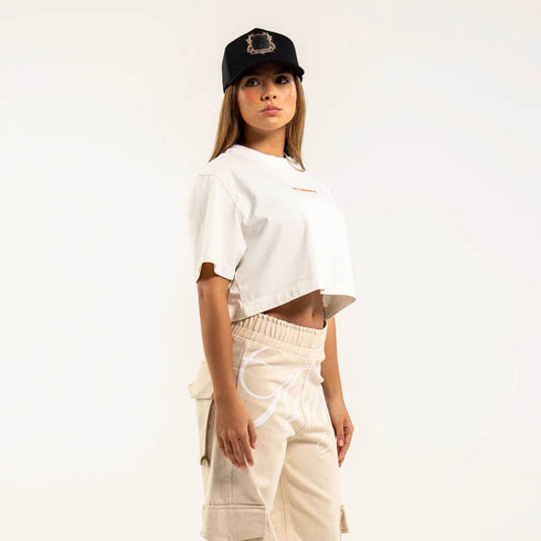CROP TOP CREMA WAYS AP CROWN